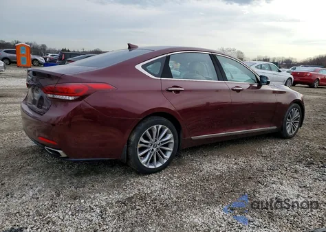 2016 Hyundai Genesis 3.8L from USA, damaged, VIN KMHGN4JE2GU128241